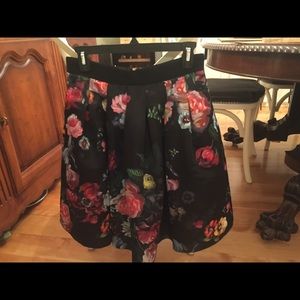 Ted Baker Oil Painting Full Skirt size 2